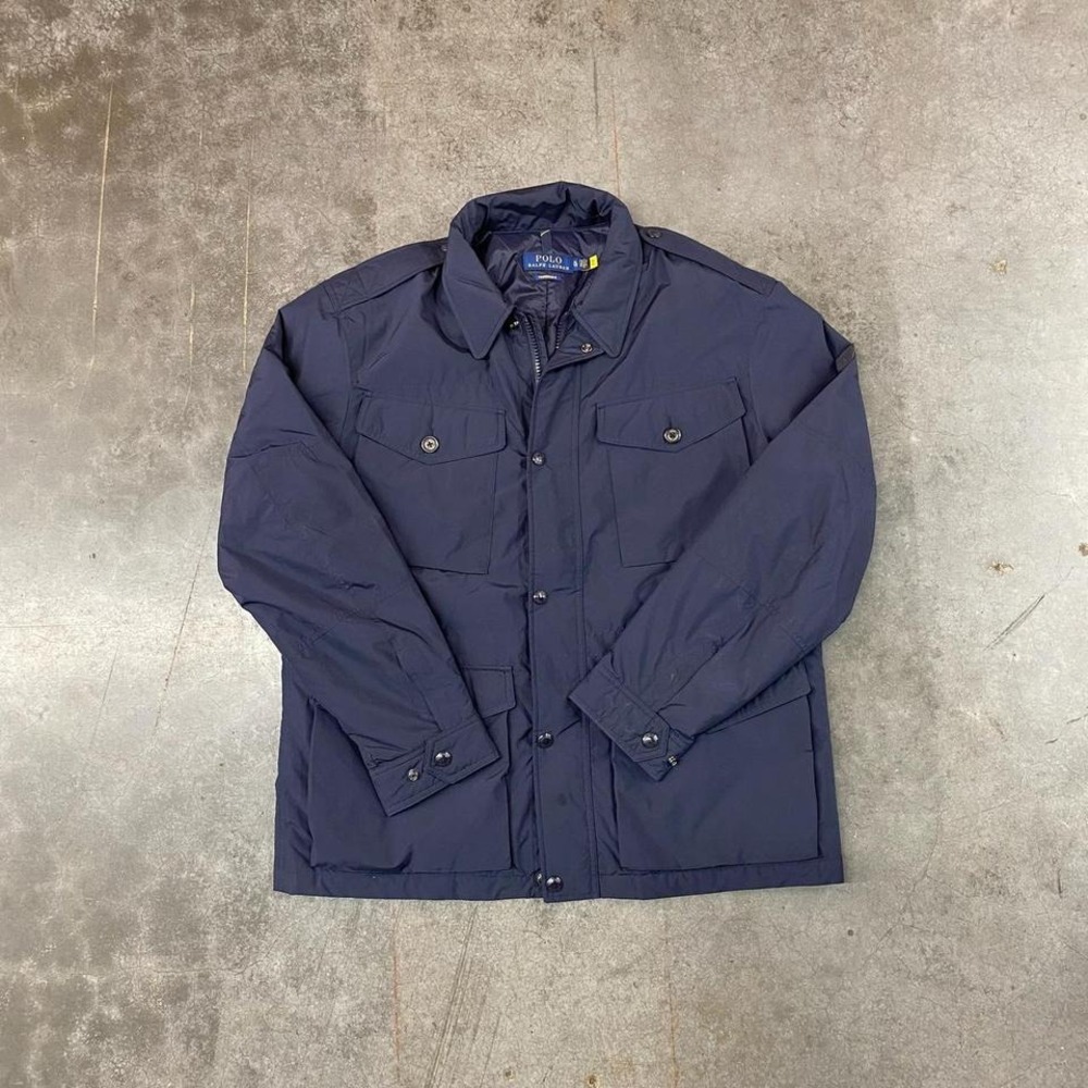 Polo Ralph‎ Lauren Jacket Blue Performance Field Utility Military Mens Size XL